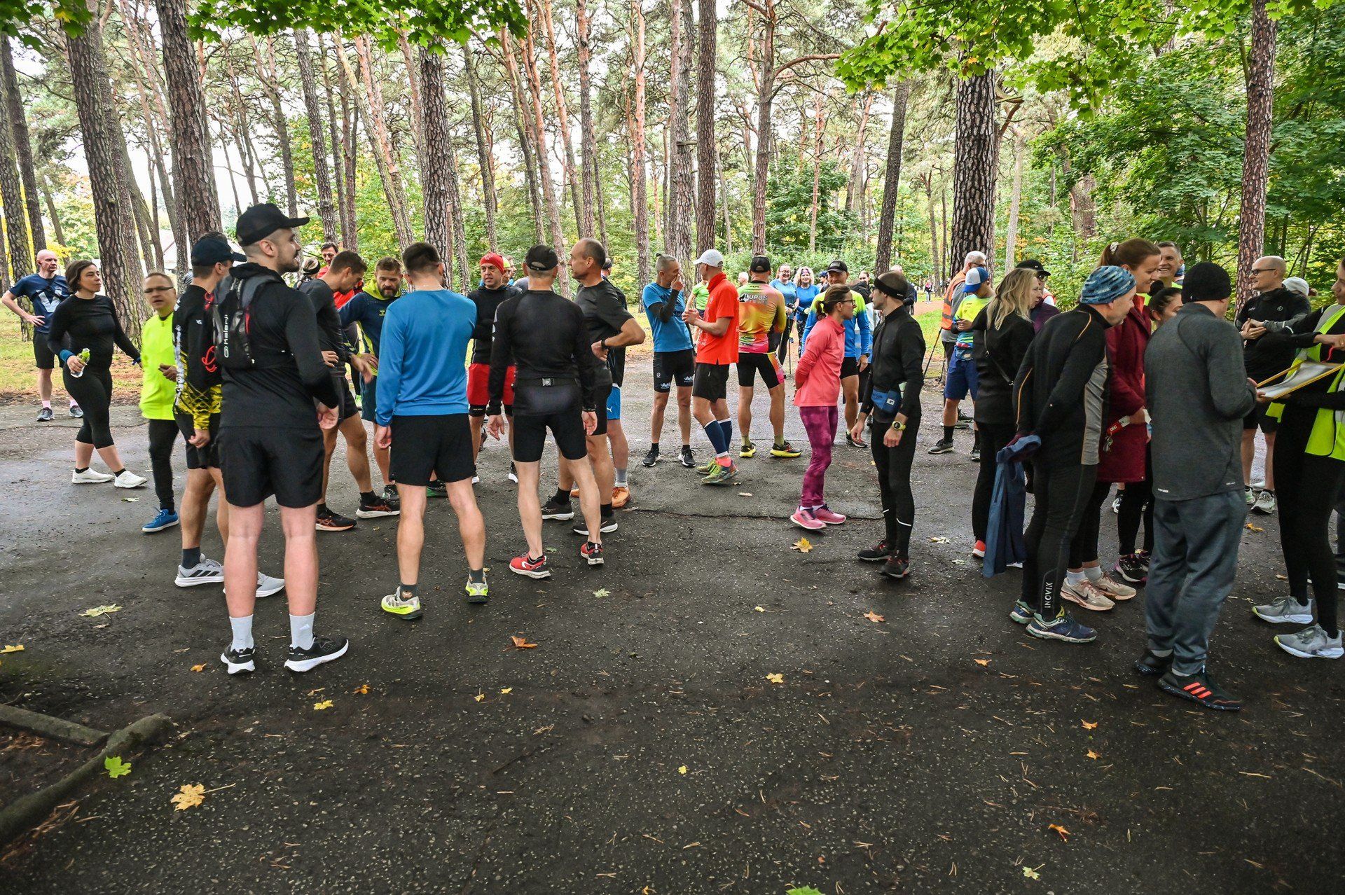 Parkrun nad Starym Kanałem w Bydgoszczy.