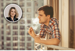 Zakazują palenia na balkonie. Sprawy trafiają do sądów. Oto efekt