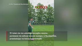 #dziejesiewsporcie: Ależ celność. Klubowy kolega Polaka sprawdził się w wyzwaniu