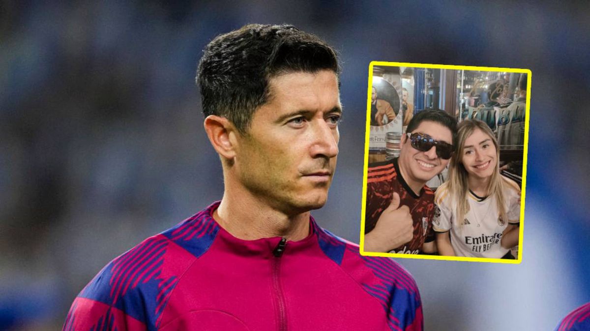 Getty Images / Pedro Loureiro/Eurasia Sport Images oraz Arkadiusz Dudziak/WP SportoweFakty / Na zdjęciu: Robert Lewandowski oraz Jeniffer i Jhor