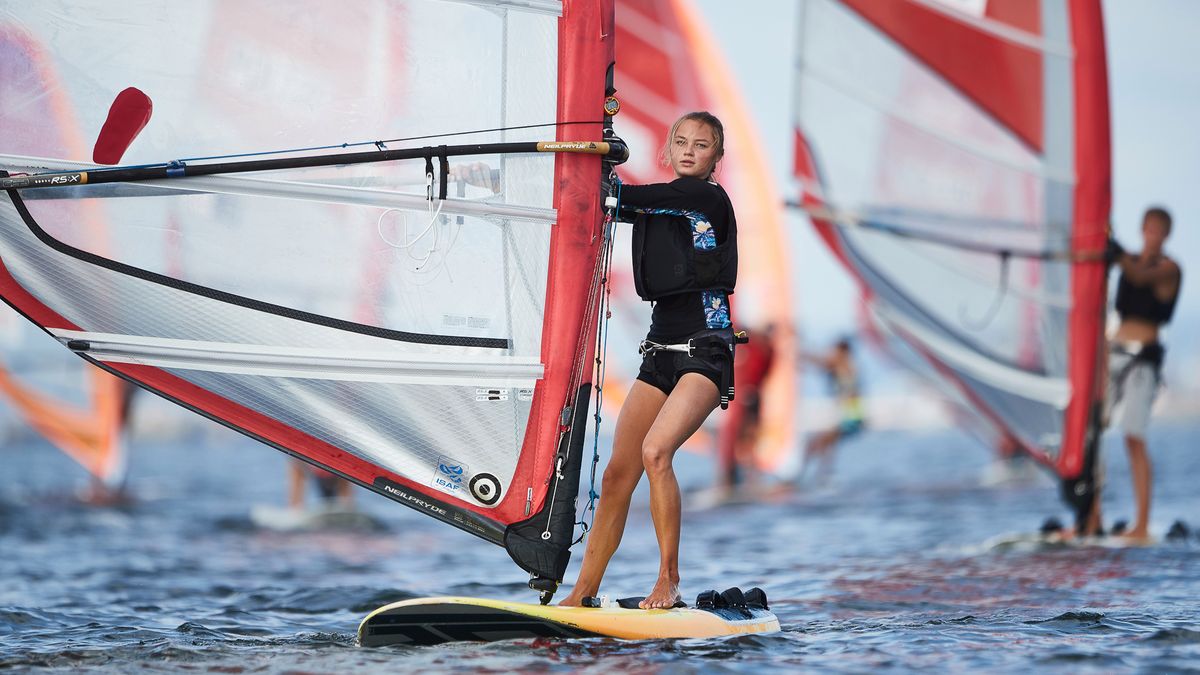 Weronika Marciniak w olimpijskiej klasie RS:X