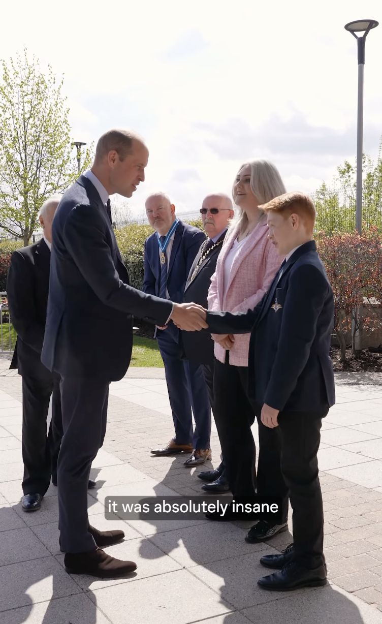 Książę William odwiedził szkołę na zaproszenie 12-letniego Freddiego