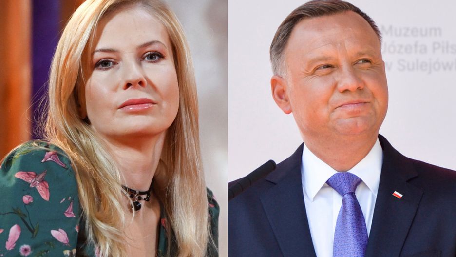 Edyta Pazura żartuje z Andrzeja Dudy?