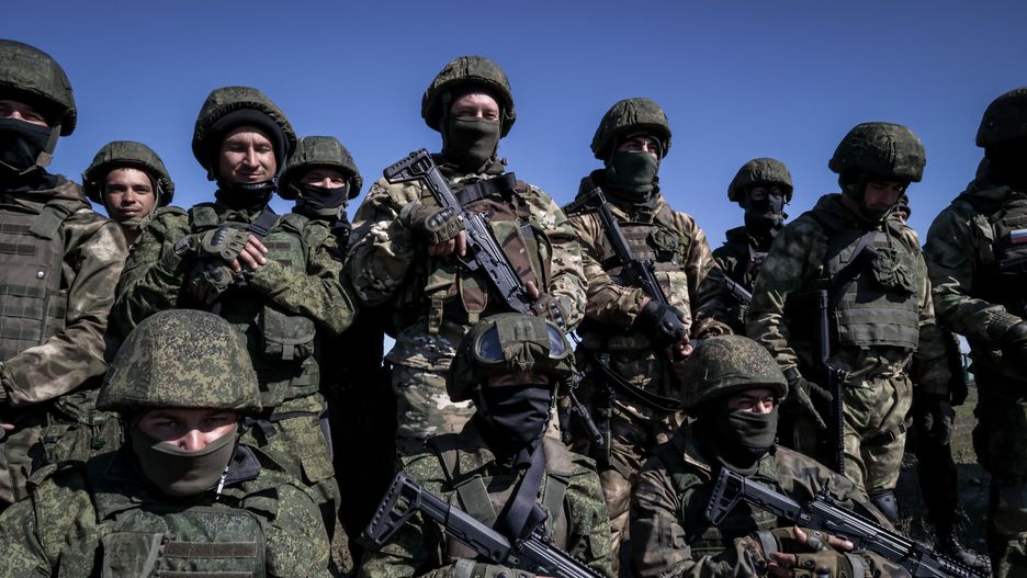 Russians Recruited As Part Of Partial Mobilization Gain Combat Training In Donetsk
DONETSK, UKRAINE - OCTOBER 05: Russian citizens recruited as part of partial mobilization attend combat training in the training spots of the self-proclaimed Donetsk People's Republic (DPR) as Russia-Ukraine war continues in Donetsk, Ukraine on October 05, 2022. (Photo by Leon Klein/Anadolu Agency via Getty Images)
Anadolu Agency
citizen, combat, combat training, mobilization, partially mobilization, training