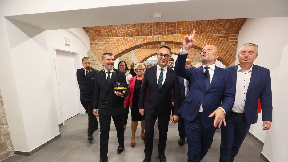Uroczyste otwarcie zmodernizowanego dworca kolejowego Rzeszów Główny