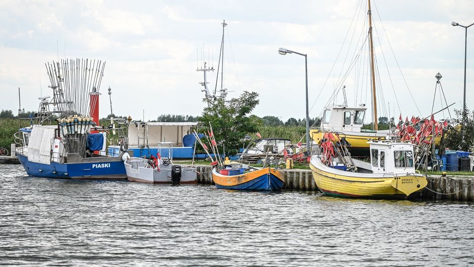150 statków rybackich na Zalewie Wiślanym - o 60% więcej niż dekadę temu.
