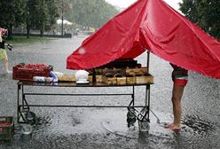 Ulewa w stolicy