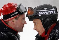 Przywódcy Rosji na nartach