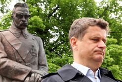 Palikot złożył kwiaty pod pomnikiem Piłsudskiego