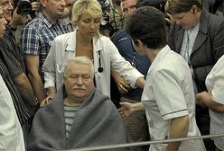 Wałęsa w szpitalu