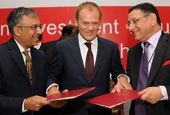 Donald Tusk z wizytą w Indiach