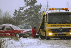 Na drogach bardzo ślisko