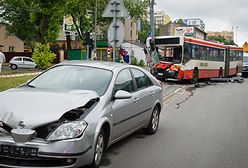 Wypadek autobusu