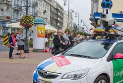 Kamery Google na Piotrkowskiej