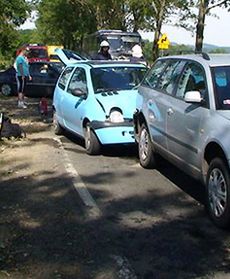 Karambol na Dolnym Śląsku