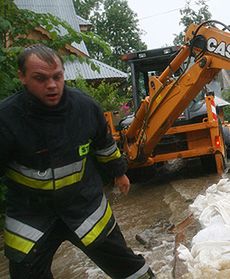 Ulewa nad Małopolską
