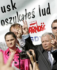 Wiec w obronie Stoczni Gdańskiej