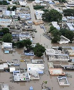 Katastrofalna powódź w Indiach