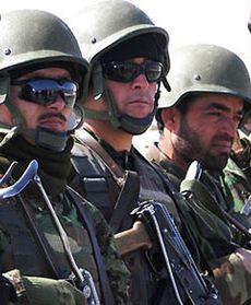 Afgańczycy w polskiej bazie