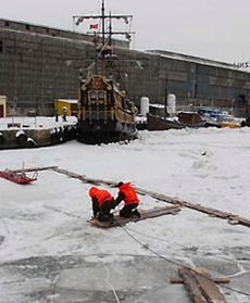 Saperzy ratują port w Ustce