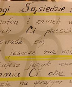 Komunikaty do sąsiadów