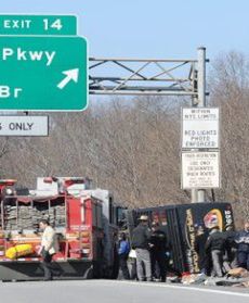 Katastrofa autobusu w Nowym Jorku