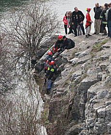 Dramatyczna akcja w kamieniołomie