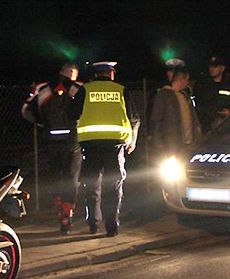 Nie zatrzymał się do kontroli