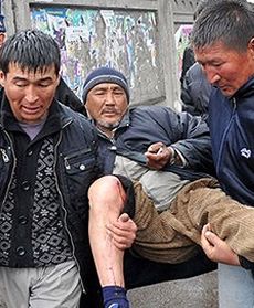 Milicja krwawo tłumi protesty