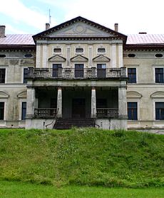 Plinksze - pałac hrabiów Broel-Platerów