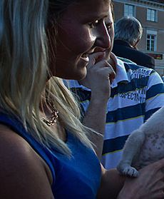 Kandydat z muchą w Warszawie