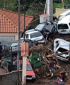 Ogrom zniszczeń na Maderze