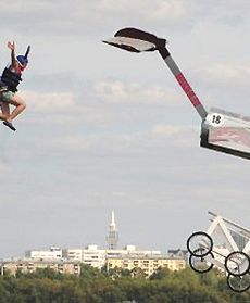 Lot na byle czym po rosyjsku