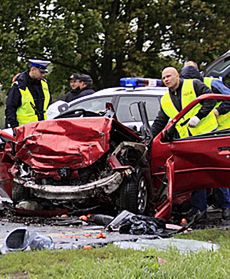 Tragiczny wypadek na drodze