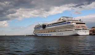 Ogromny statek w Trójmieście