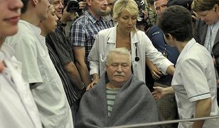 Wałęsa w szpitalu