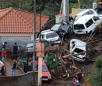 Ogrom zniszczeń na Maderze