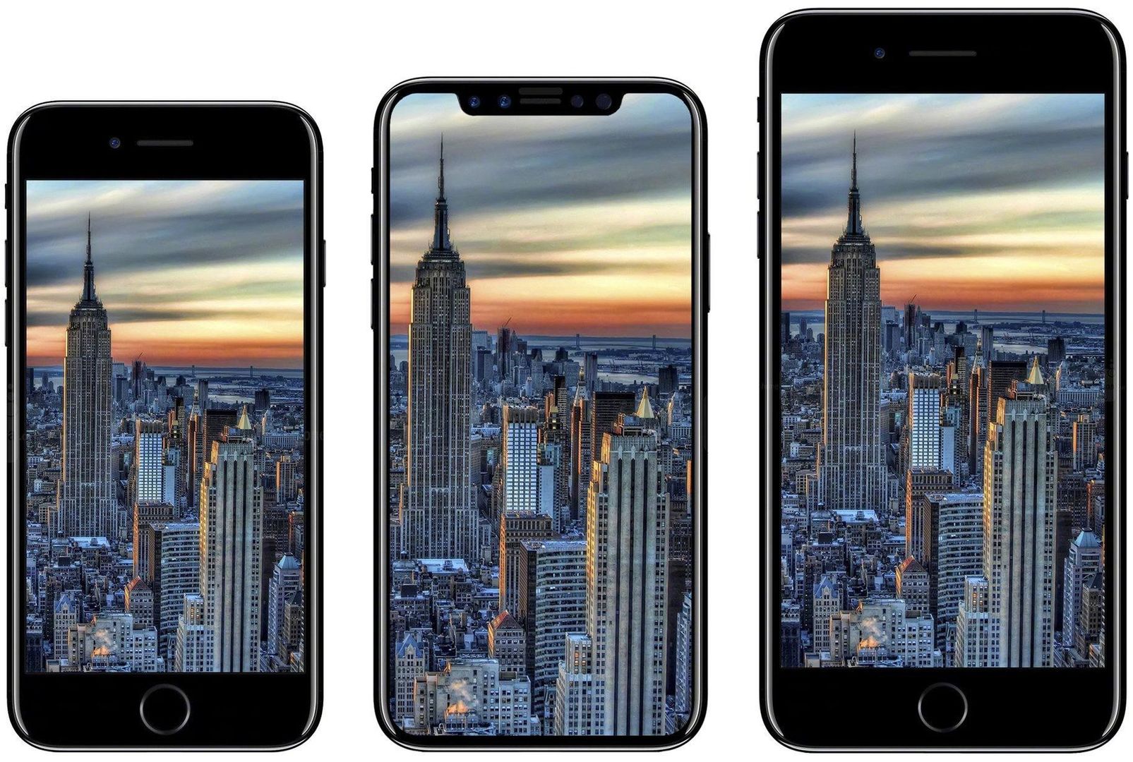 Wizualizacja tegorocznych iPhone'ów