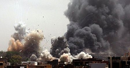 60 bomb spadło na stolicę