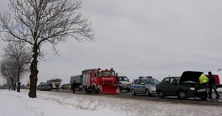 Karambol na krajowej "siódemce"