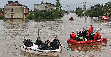 Fala zbliża się do centrum kraju
