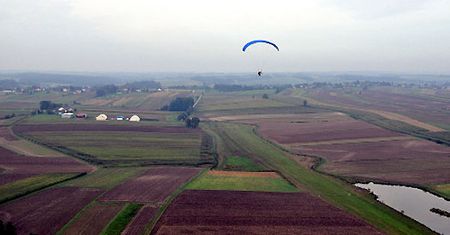 Polska widziana z paralotni