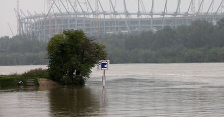 Fala wezbraniowa dotarła do stolicy