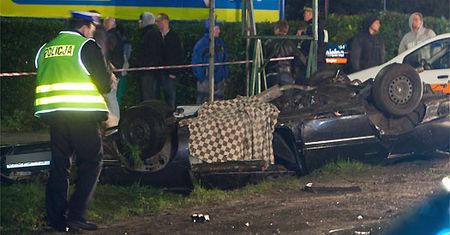 Śmiertelny wypadek w Łodzi