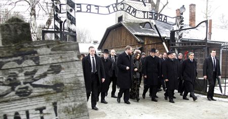Uroczystości w Oświęcimiu