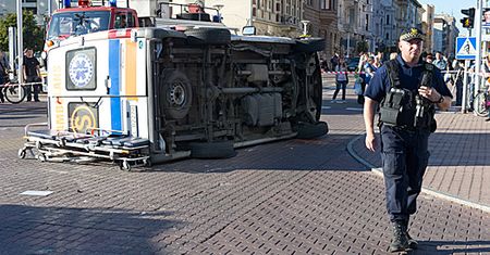 Wypadek karetki