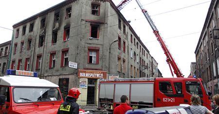 Pożar w Świętochłowicach