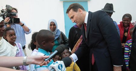 Radosław Sikorski i uchodźcy