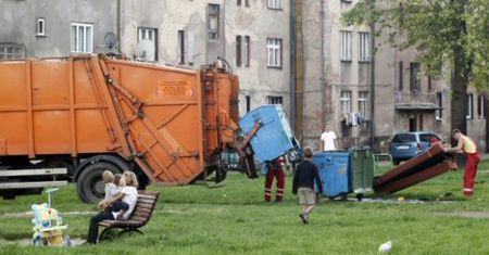 Mieszkańcy Bytomia opuszczają domy