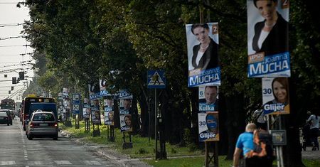 Politycy na słupach